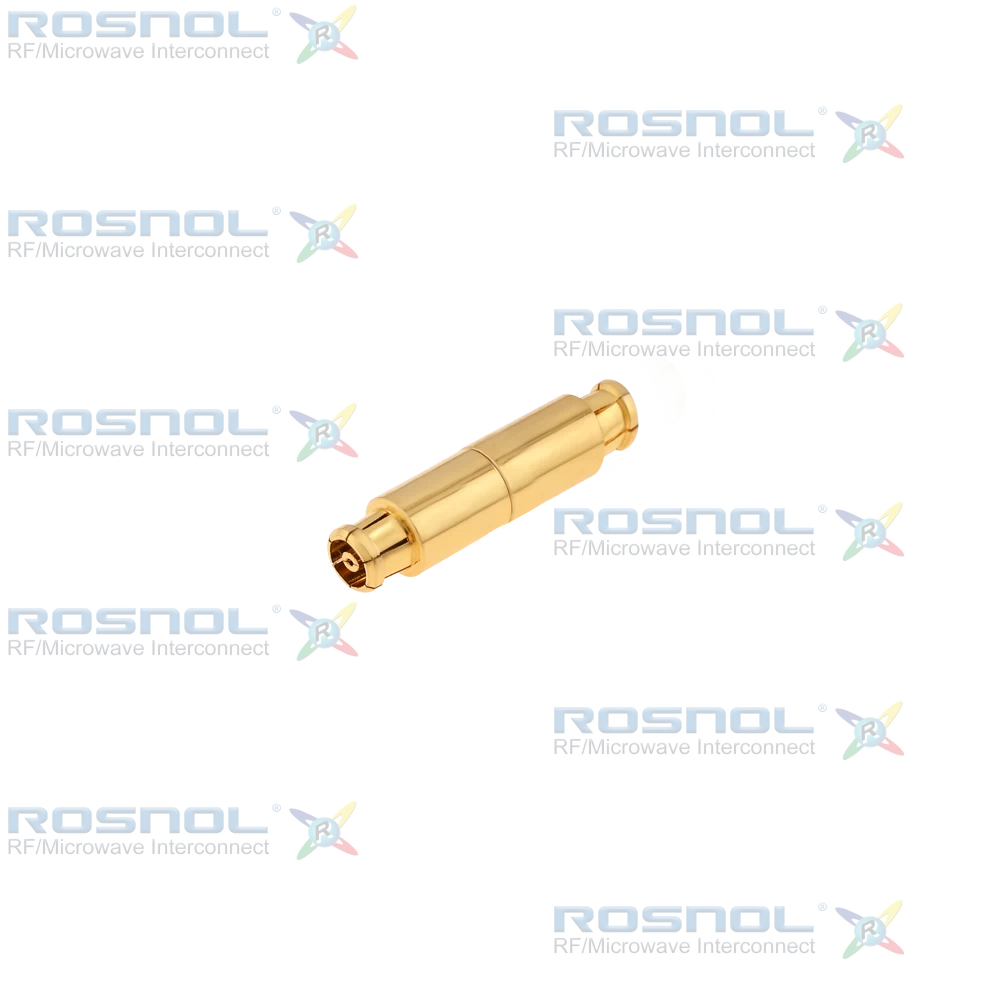 SMPM Jack (Female) to SMPM Jack (Female) Bullet Adapter, .413 inch Length, DC- 50 GHz VSWR 1.5