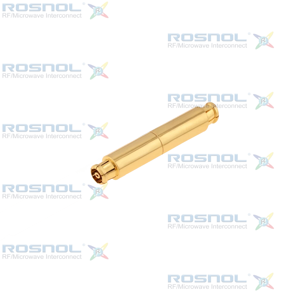 SMPM Jack (Female) to SMPM Jack (Female) Bullet Adapter, .600 inch Length, DC- 50 GHz VSWR 1.5