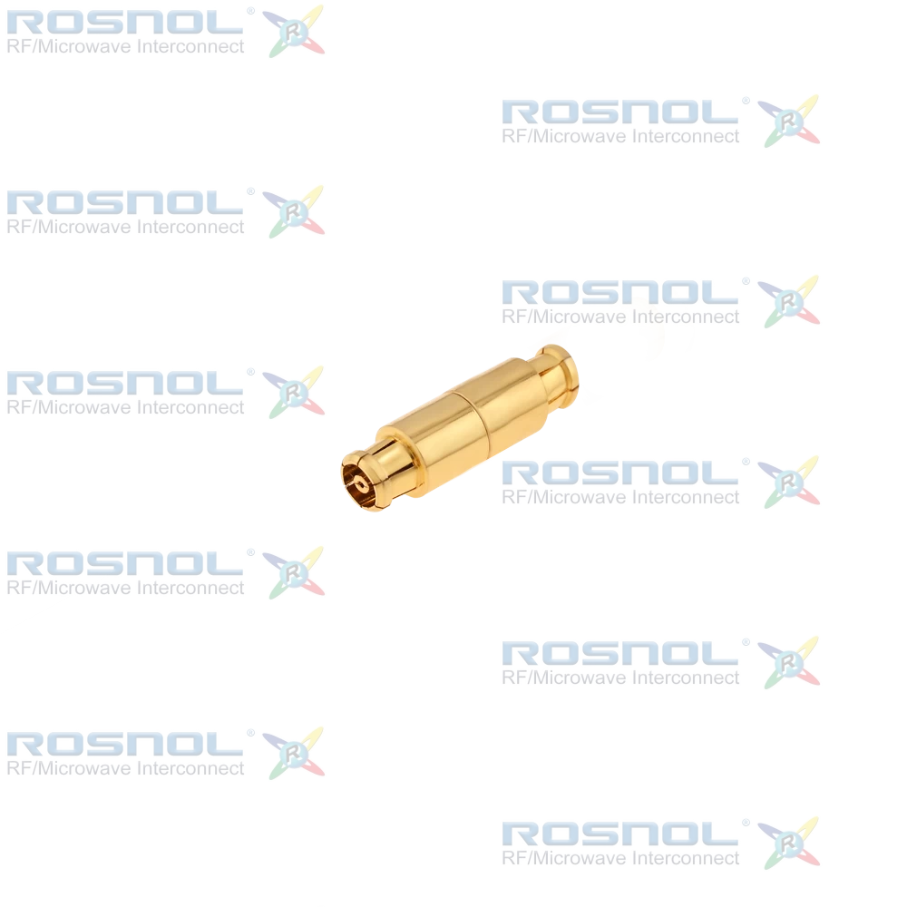 SMPM Jack (Female) to SMPM Jack (Female) Bullet Adapter, .300 inch Length, DC- 50 GHz VSWR 1.5