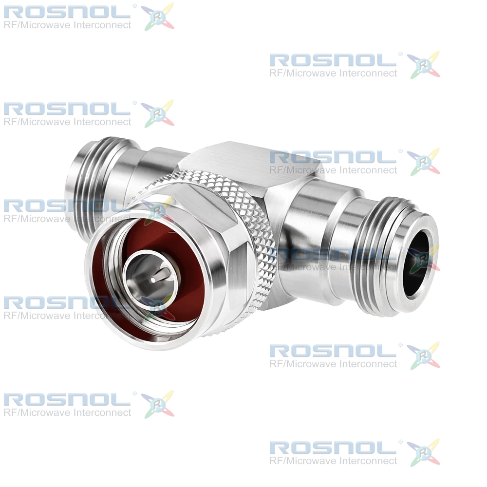 N Jack (Female) to N Plug (Male) to N Jack (Female) T-Adapter, DC-11GHz