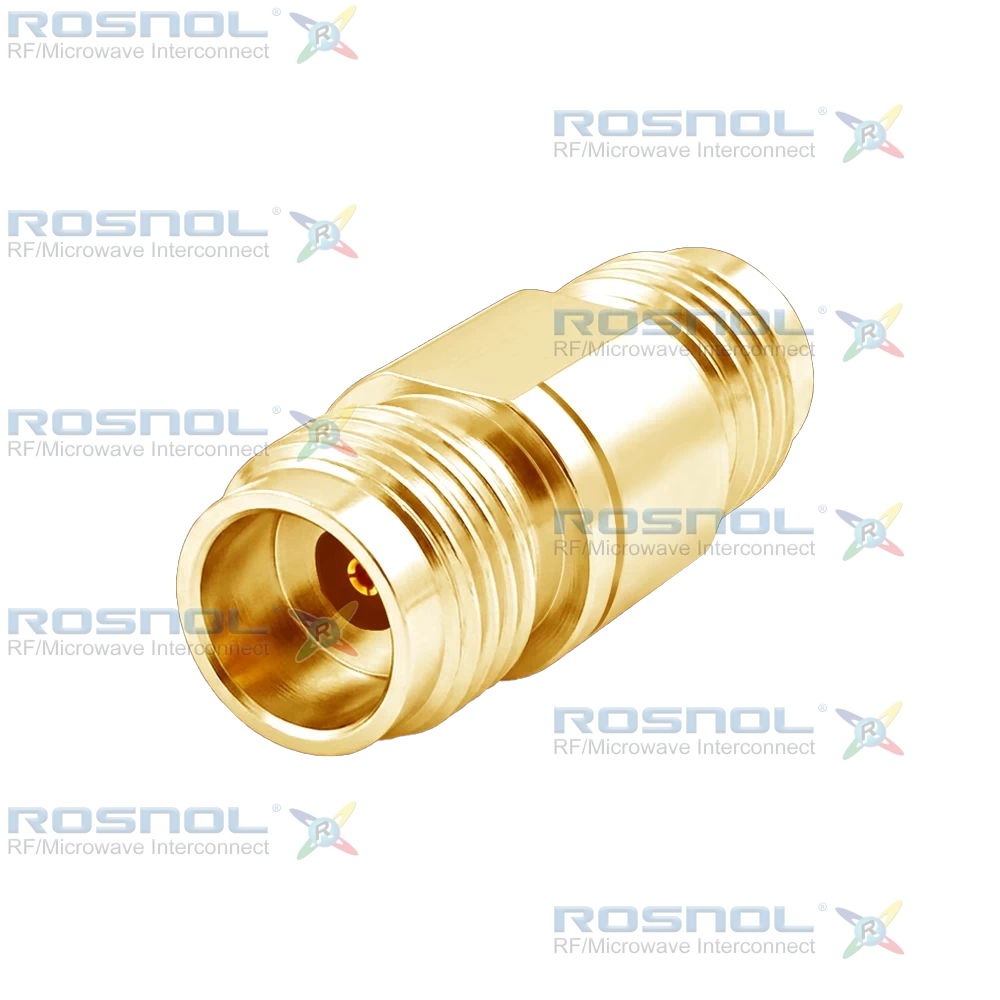 2.4mm Jack (Female) to Precision SMA Jack (Female) Adapter, DC-27GHz VSWR 1.15