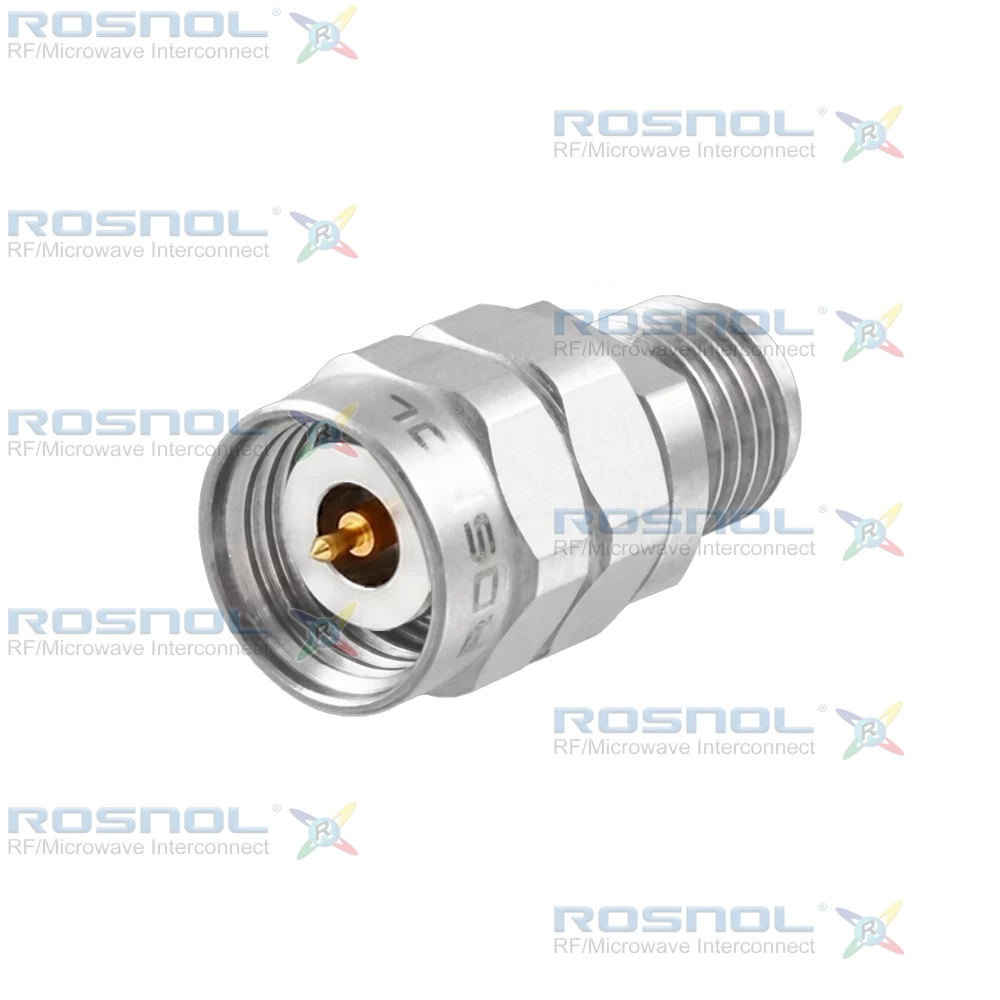 2.4mm Plug (Male) to 2.92mm Jack (Female) Adapter, DC-40GHz VSWR 1.15