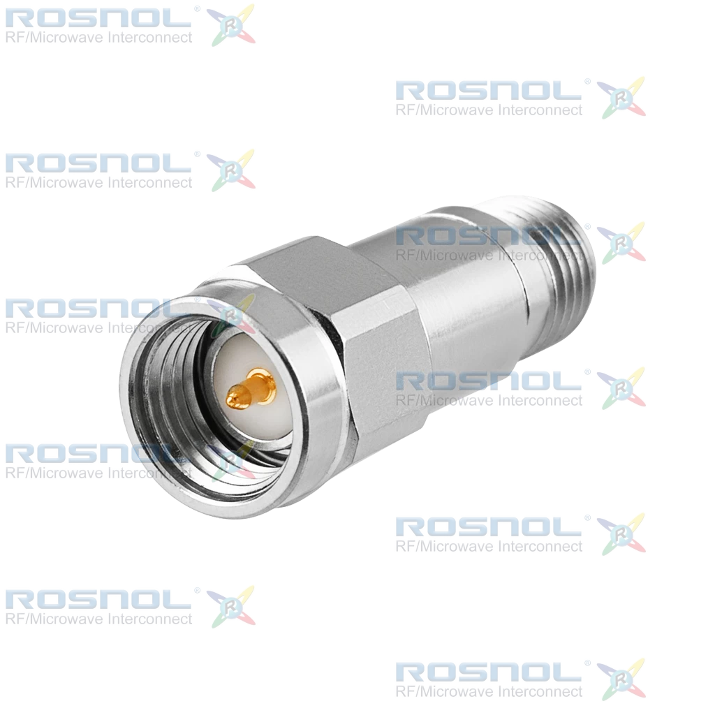 SMA Plug (Male) to SMA Jack (Female) Fixed Attenuator, DC-6GHz 1Watt 20dB VSWR 1.3