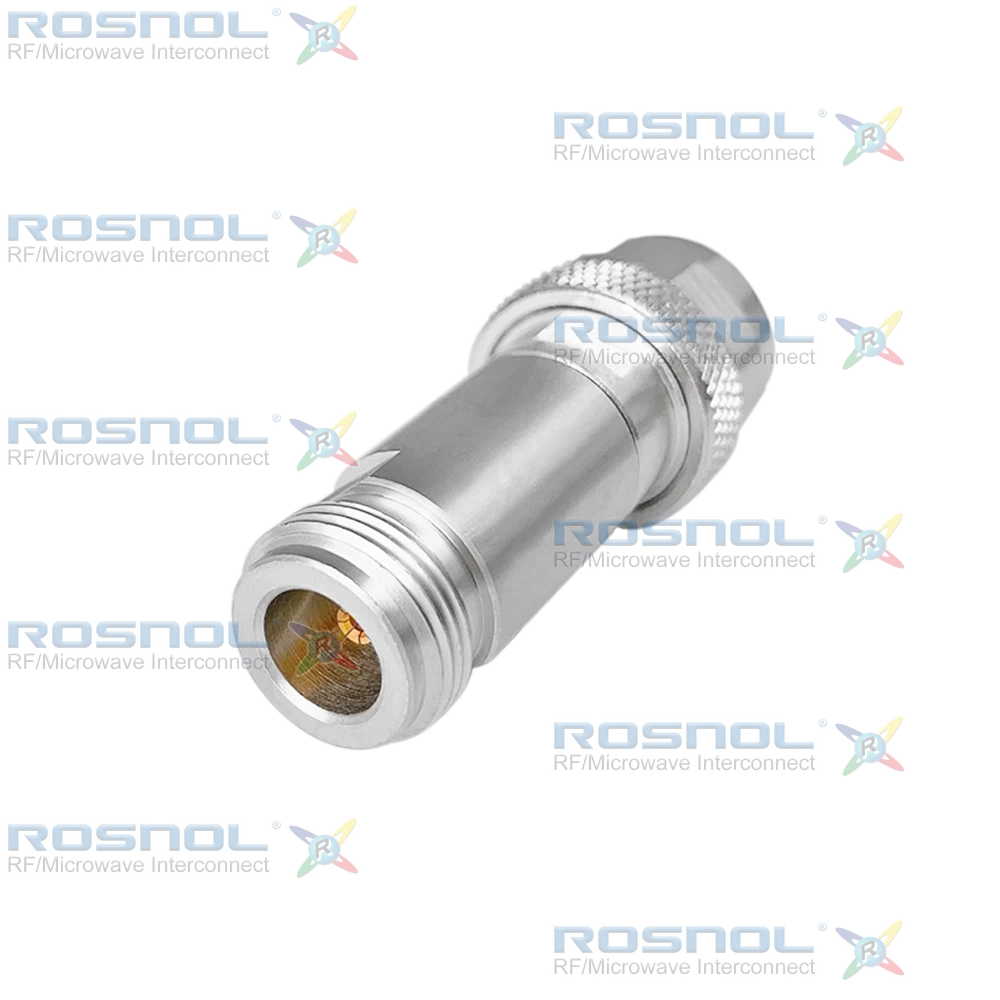 N Plug (Male) to N Jack (Female) Fixed Attenuator, 12.4GHz 2W 8dB VSWR 1.25