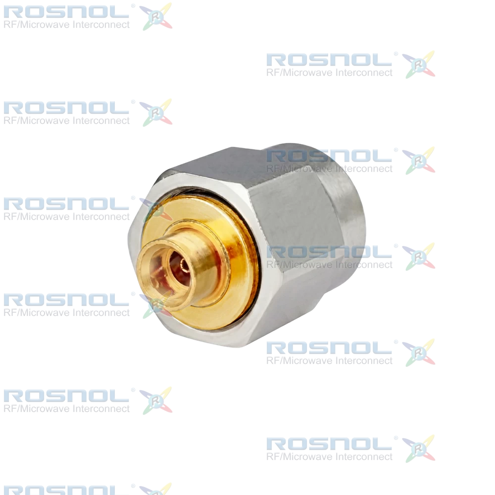 2.92mm Plug (Male) Straight Cable Connector for .085, .086 Cable, RG405, Rosnol RSR-085, RSF-085, EF405, DC -40 GHz VSWR 1.20