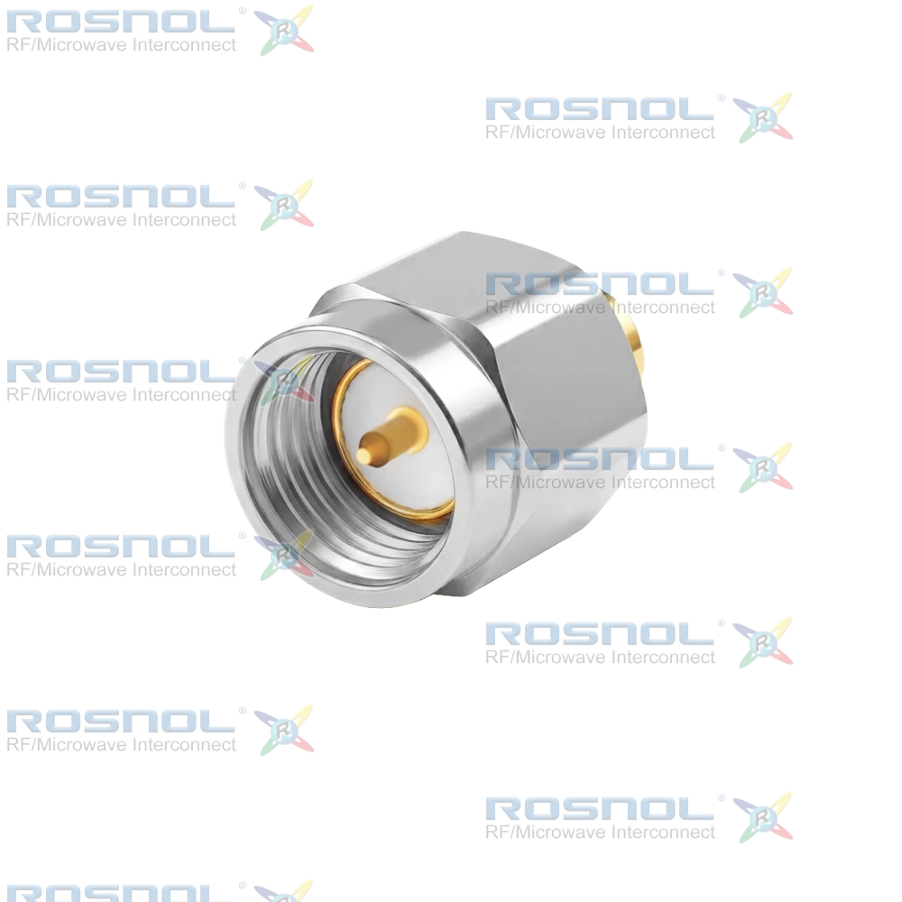 SMA Plug (Male) Straight Cable Connector for .141, RSR-141, RSF-141, RSF-141-FEP, RSF-141-PVC, UT-141, RTK- FS 141, DC-18GHz VSWR1.20