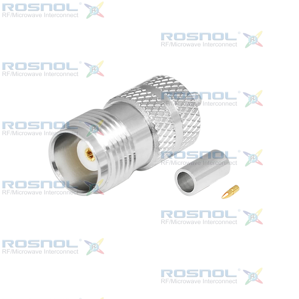 TNC Jack (Female) Cable Connector for RG-174, RG-188, RG-316, DC-6GHz