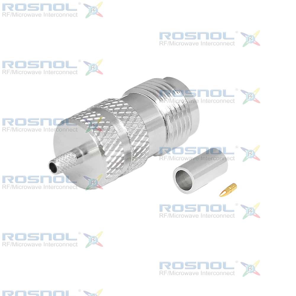 TNC Jack (Female) Cable Connector for RG-174, RG-188, RG-316, DC-6GHz