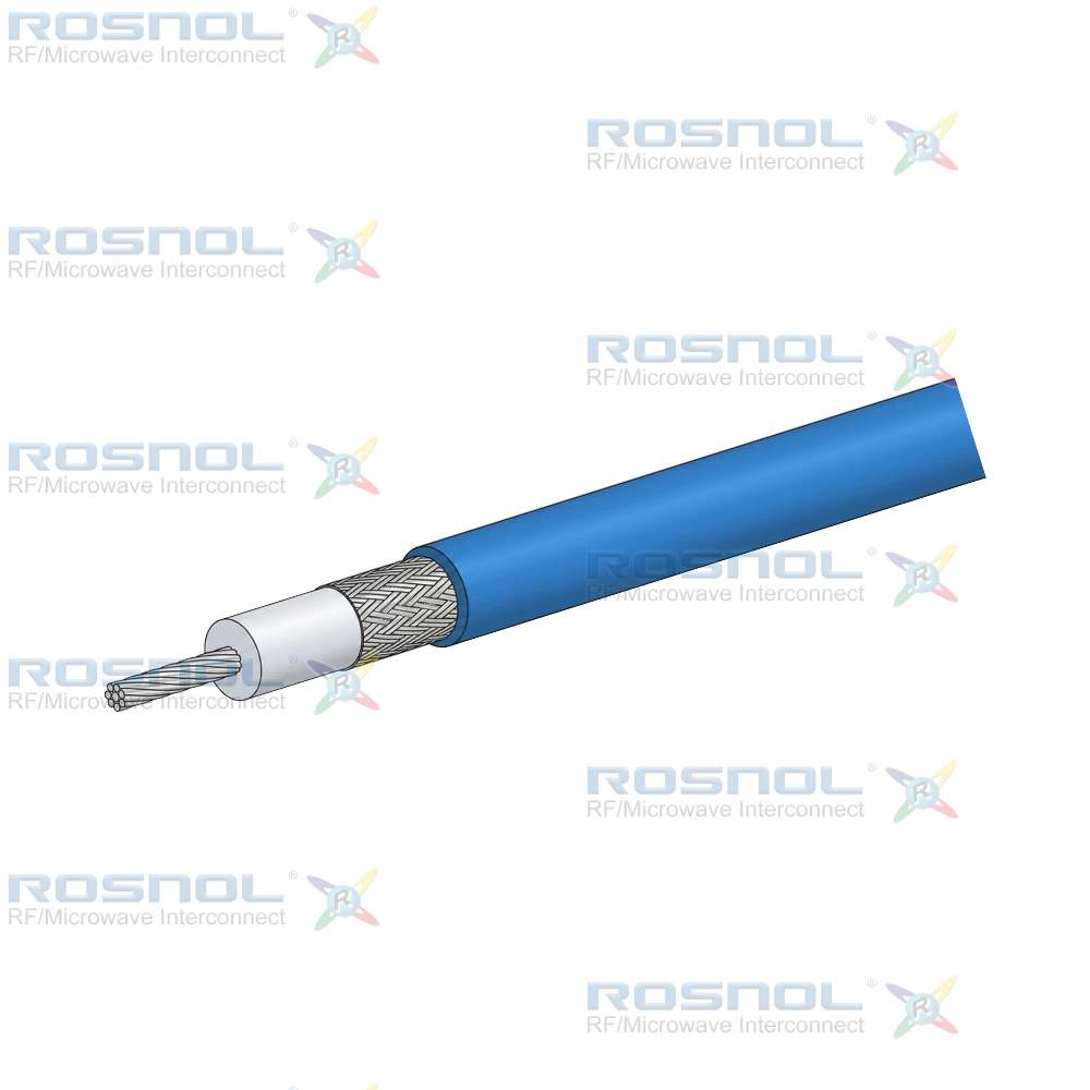 Flexible Coaxial Cable, 50 Ω , LSZH, Single Shielded