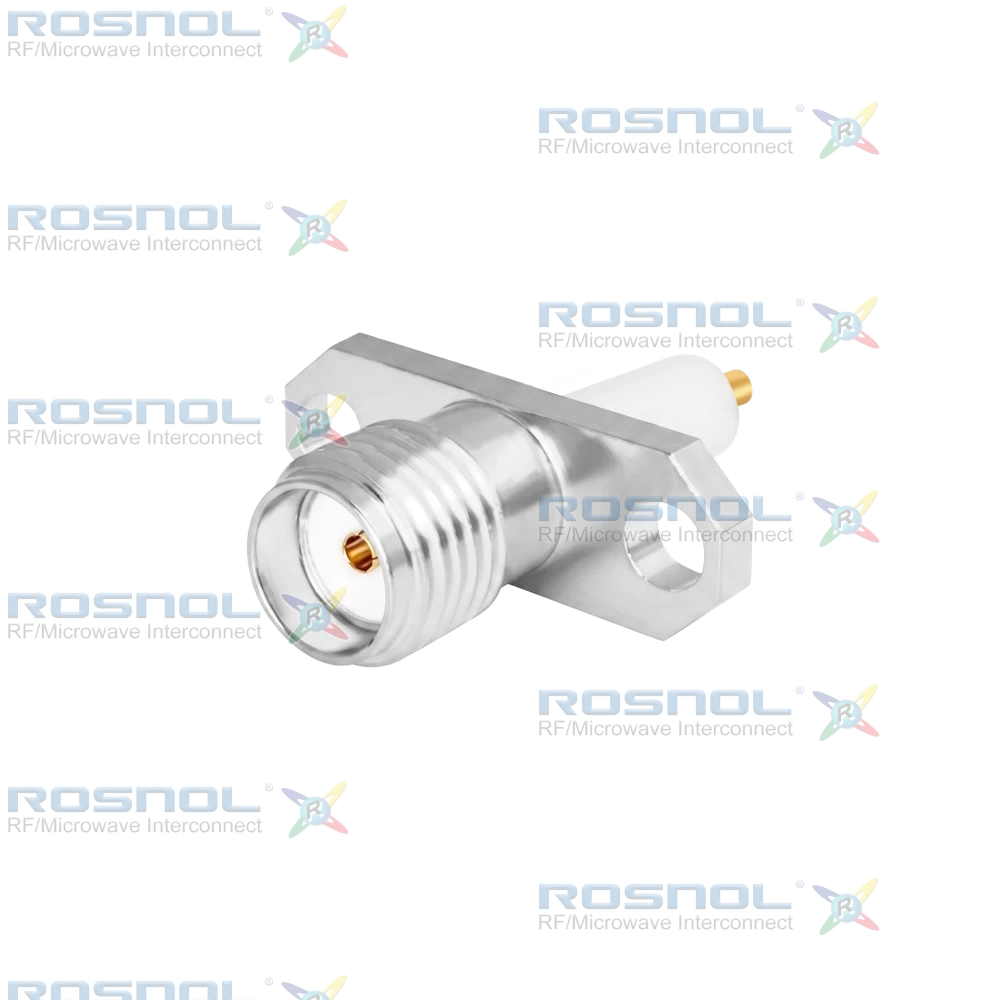 SMA Jack (Female) Straight Connector 2 Hole Flange, 12.22mm (.481 inch) DC-18GHz VSWR1.30