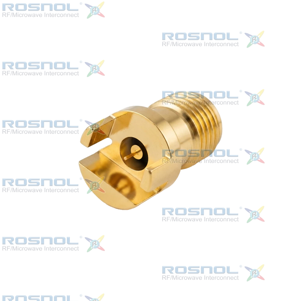 2.92mm Jack (Female) PCB End Launch Straight Connector, DC-40GHz VSWR1.25