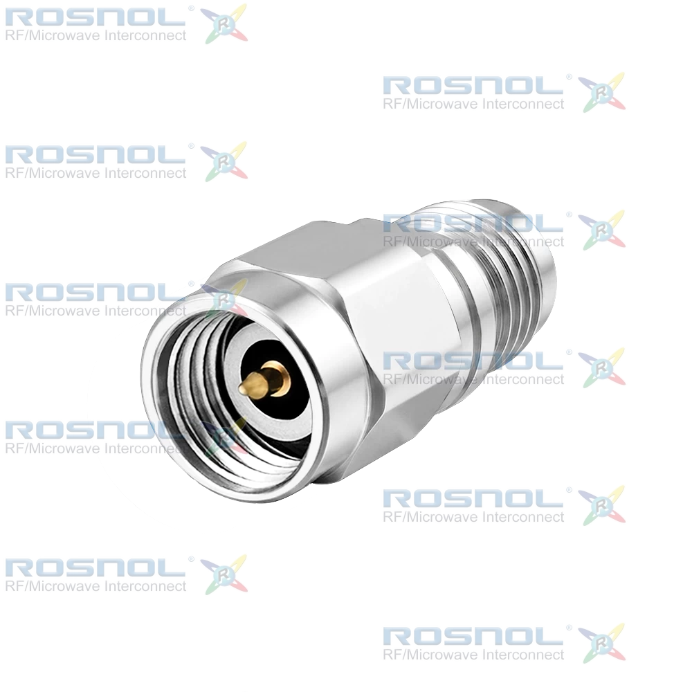 TVAC 2.92mm Plug (Male) to 2.4mm Jack (Female) Adapter, DC-40 GHz, VSWR 1.25