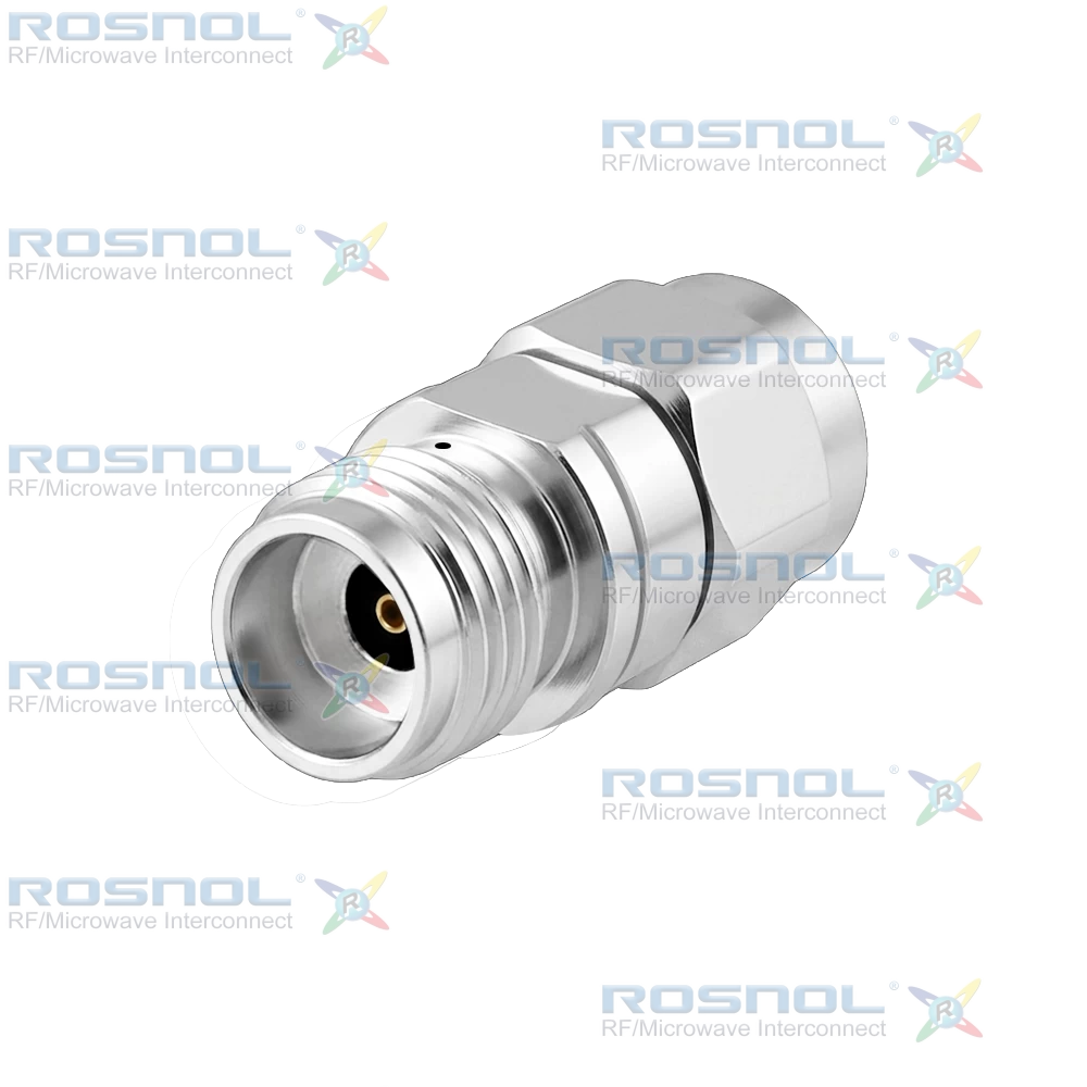 TVAC 2.92mm Plug (Male) to 2.4mm Jack (Female) Adapter, DC-40 GHz, VSWR 1.25