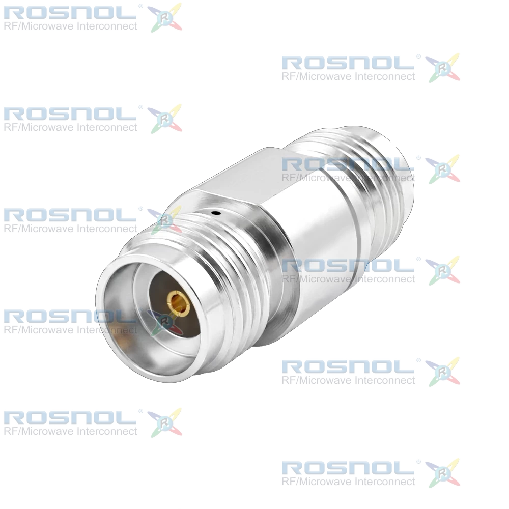 TVAC 2.4mm Jack (Female) to 2.92mm Jack (Female) Adapter, DC-40 GHz, VSWR 1.25