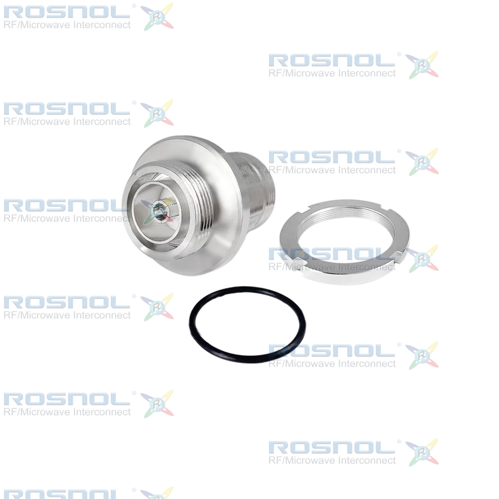 7/16 Jack (Female) to 7/16 Jack (Female) Bulkhead Adapter, DC-7.5 GHz VSWR 1.22
