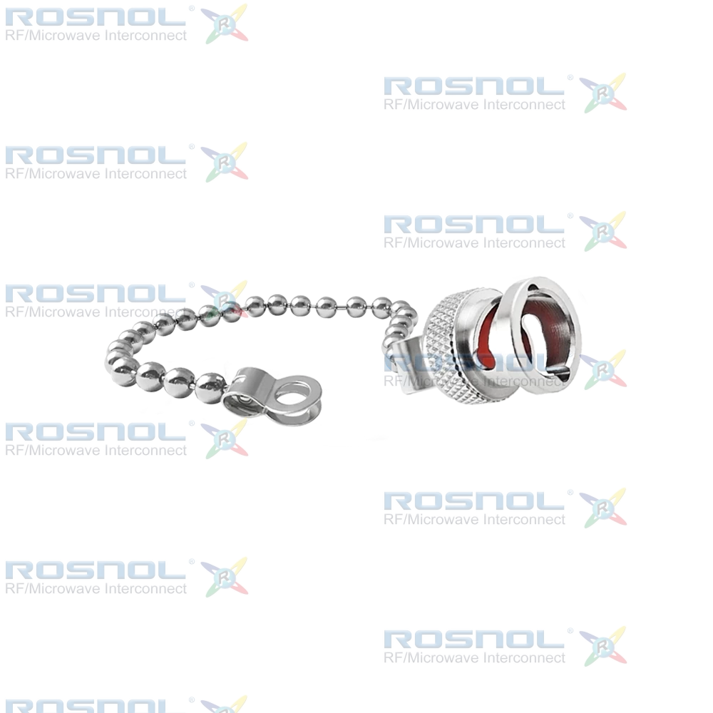 BNC Plug (Male) Protective Cap with 100mm Chain