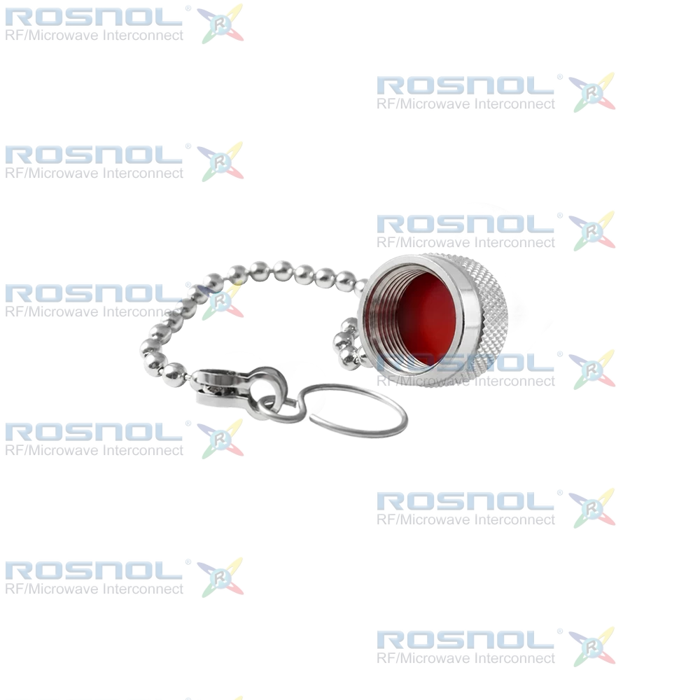 N Plug (Male) Protective Cap with 125mm Chain