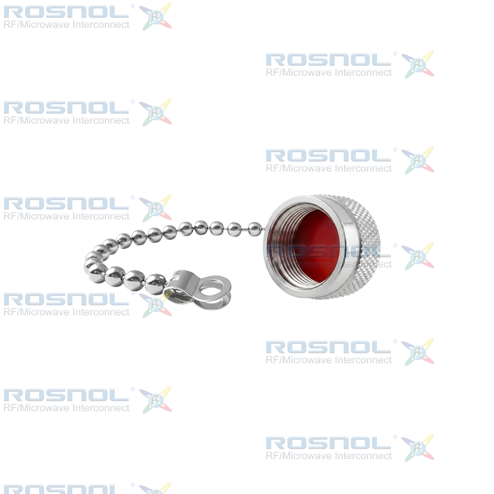 N Plug (Male) Protective Cap with 100mm Chain