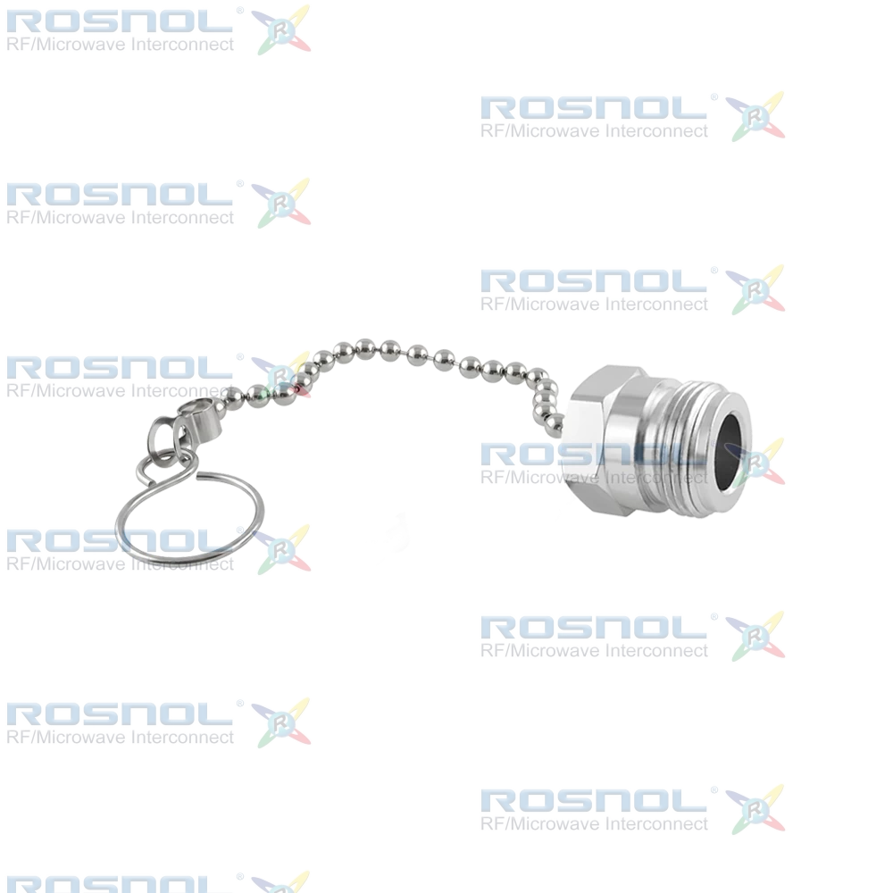 N Jack (Female) Protective Cap with 125mm Chain