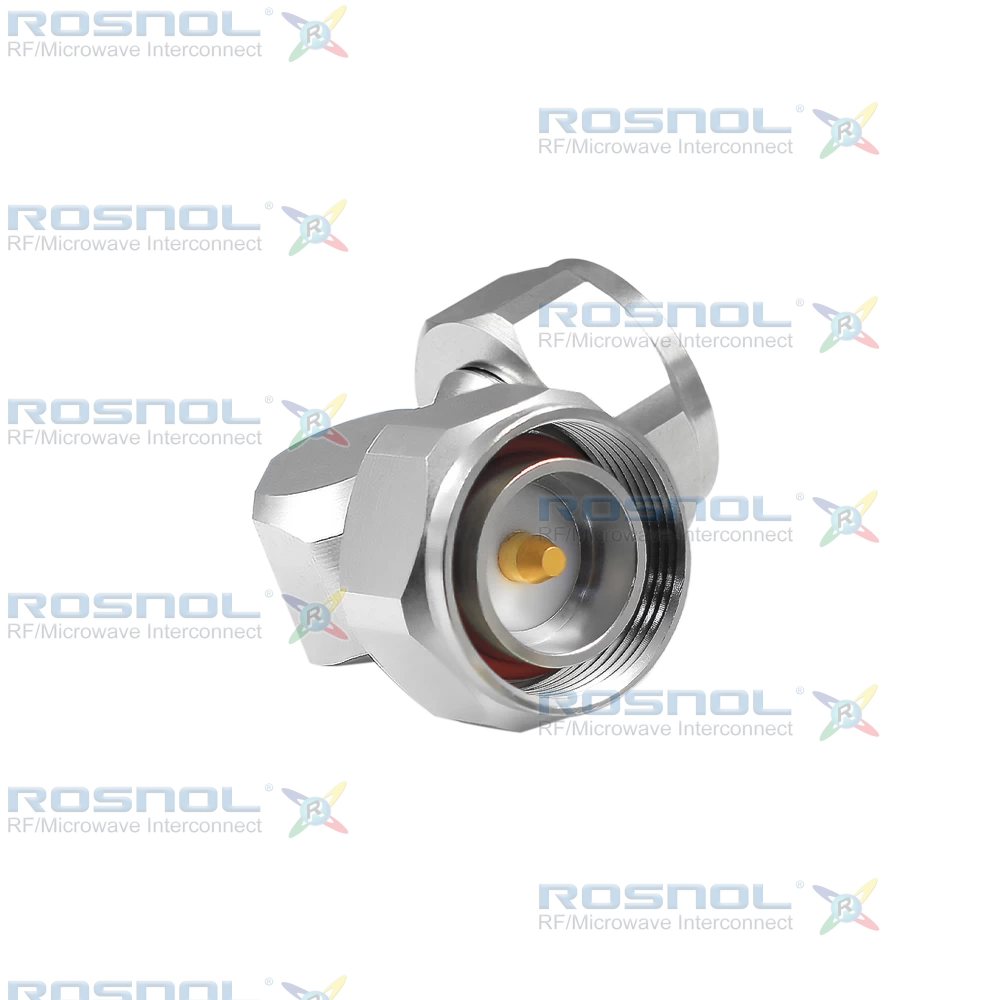 7/16 Plug (Male) to 7/16 Plug (Male) Right-Angle Adapter, DC-7.5GHz VSWR 1.25