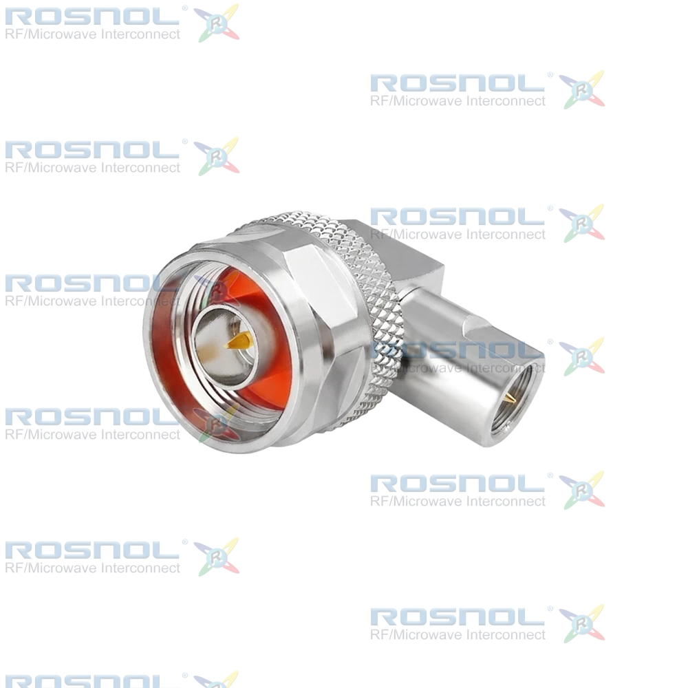 N Plug (Male) to FME Plug (Male) Right-Angle Adapter, DC-2.0 GHz VSWR 1.43