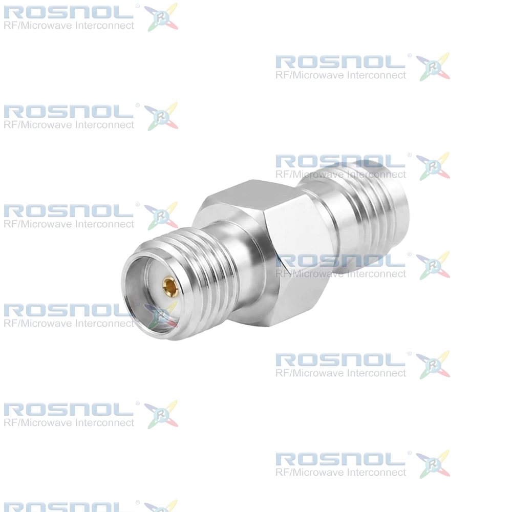 2.4mm Jack (Female) to Precision SMA Jack (Female) Adapter, DC-27GHz VSWR 1.15