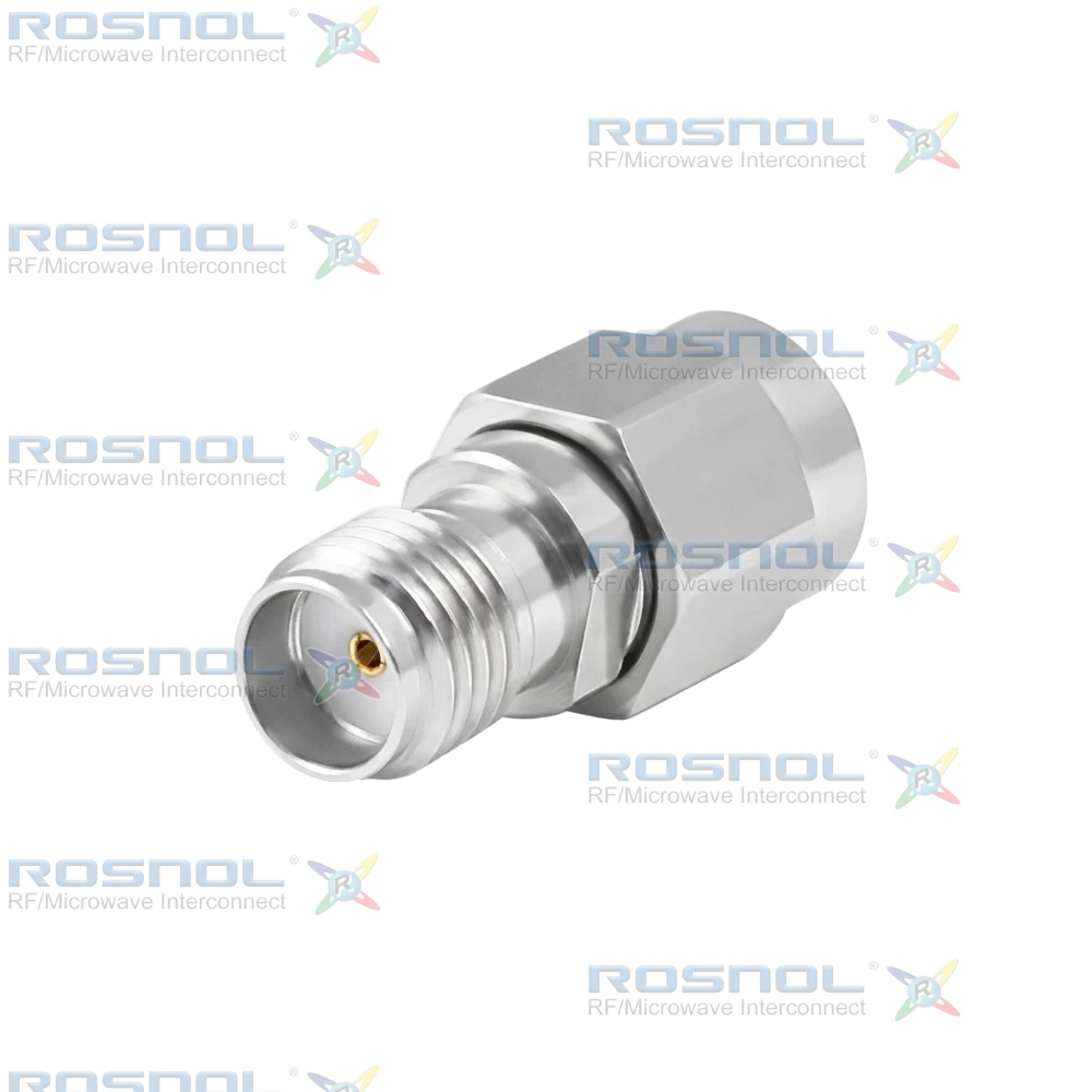 2.92mm Plug (Male) to Precision SMA Jack (Female) Adapter, DC-27GHz VSWR1.15