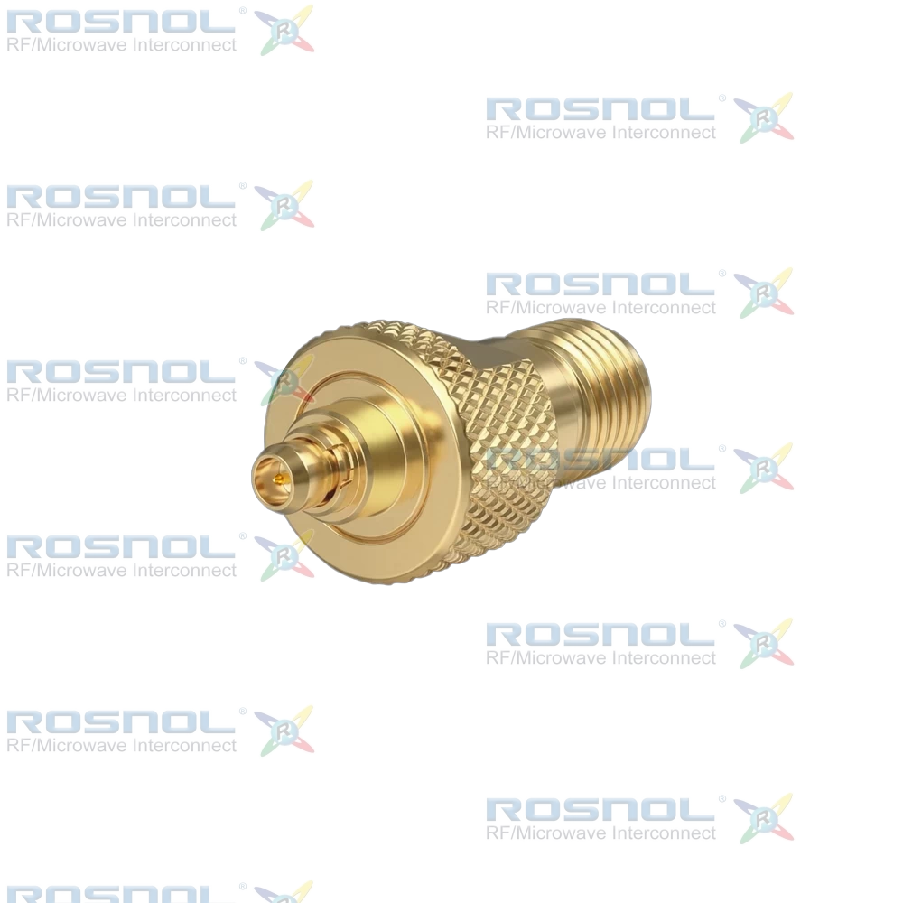 MMCX Plug (Male) to SMA Jack (Female) Adapter, DC-6GHz VSWR1.20