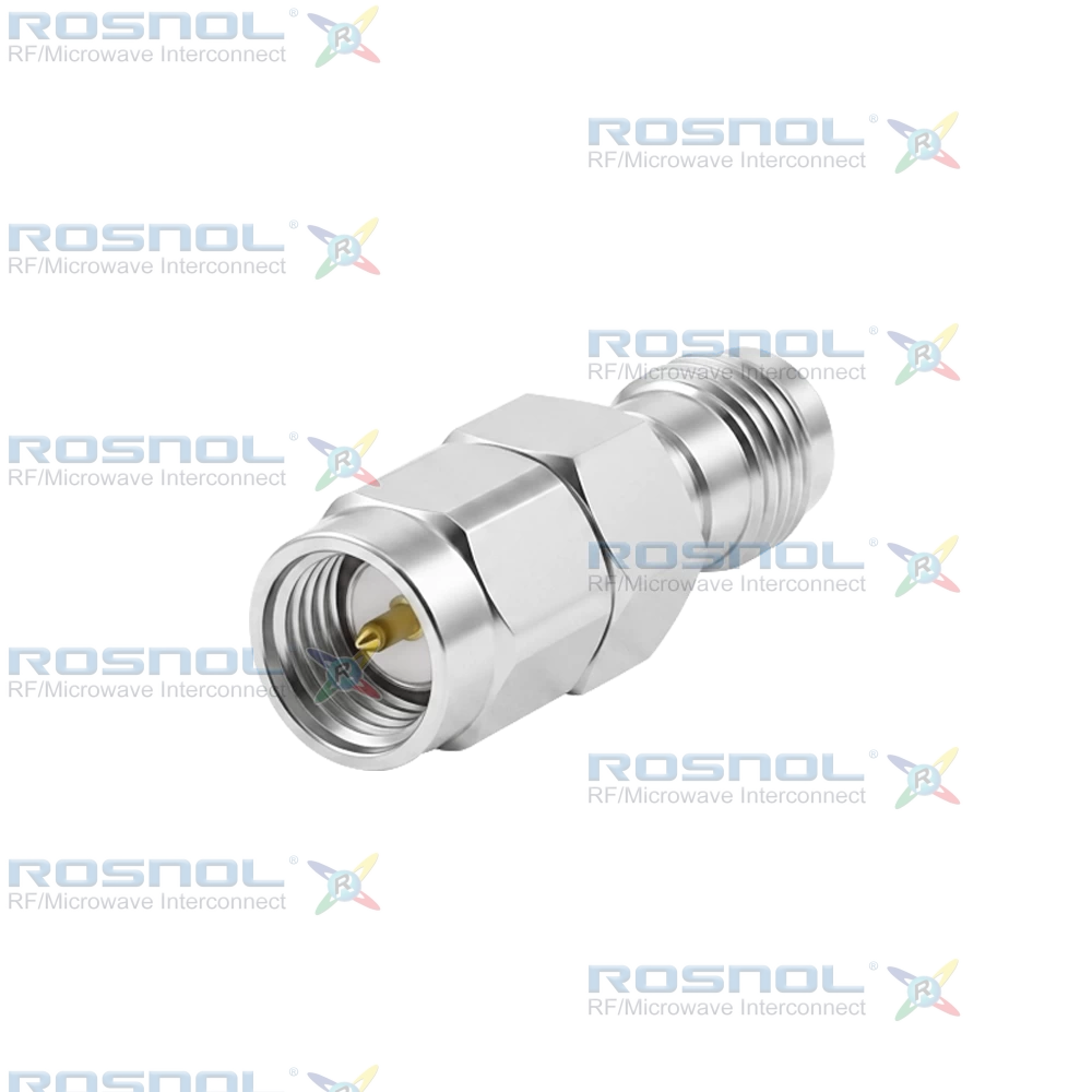 SMA Plug (Male) to 2.4mm Jack (Female) Adapter, DC-18GHz VSWR 1.15