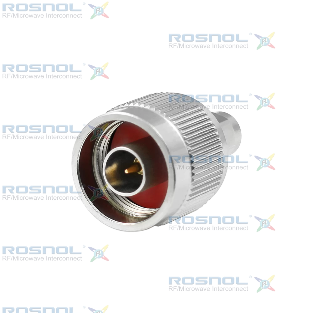 SMA Plug (Male) to Precision N Plug (Male) Adapter, DC-18GHz VSWR 1.24