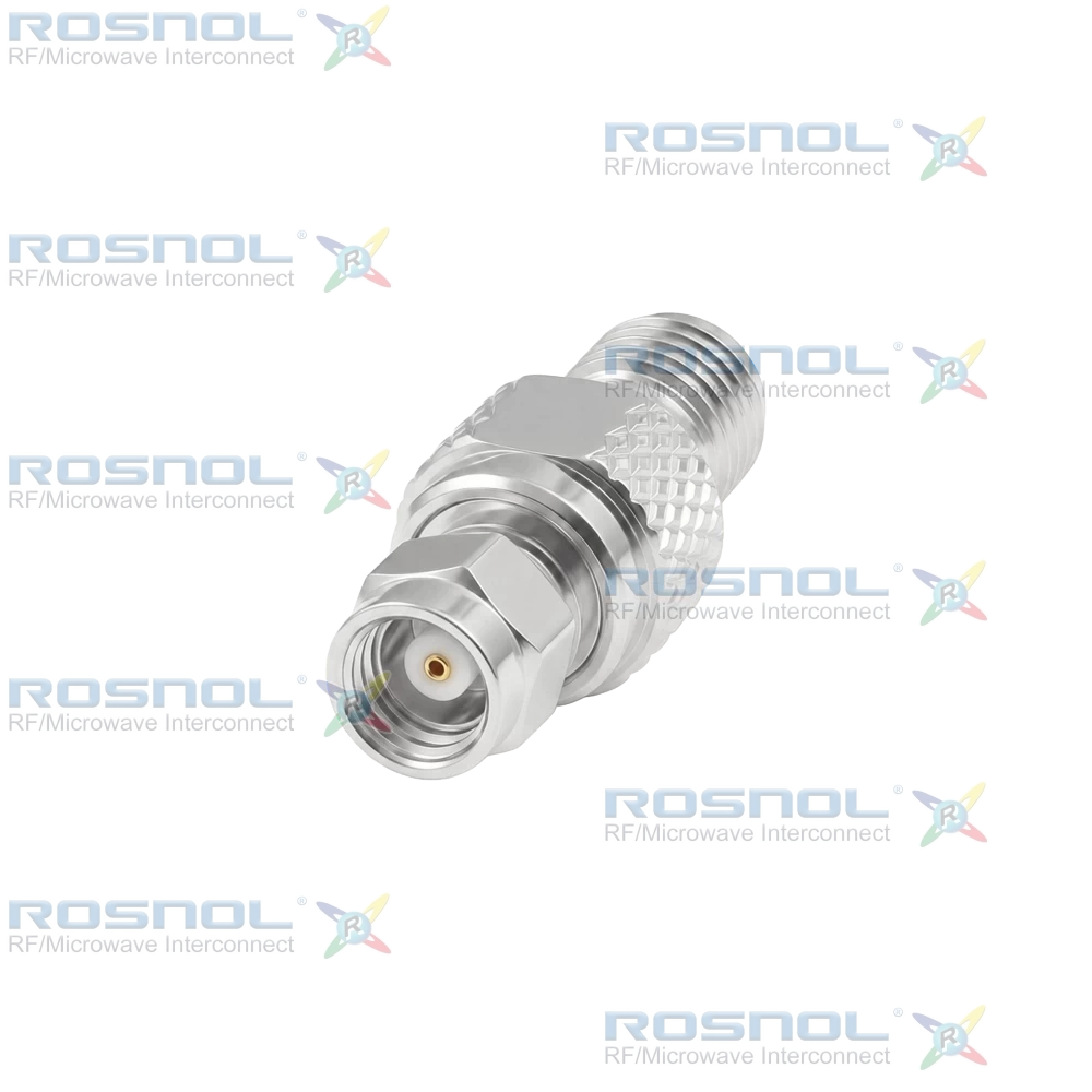 SMC Plug (Male) to SMA Jack (Female) Adapter, DC-10GHz VSWR1.35