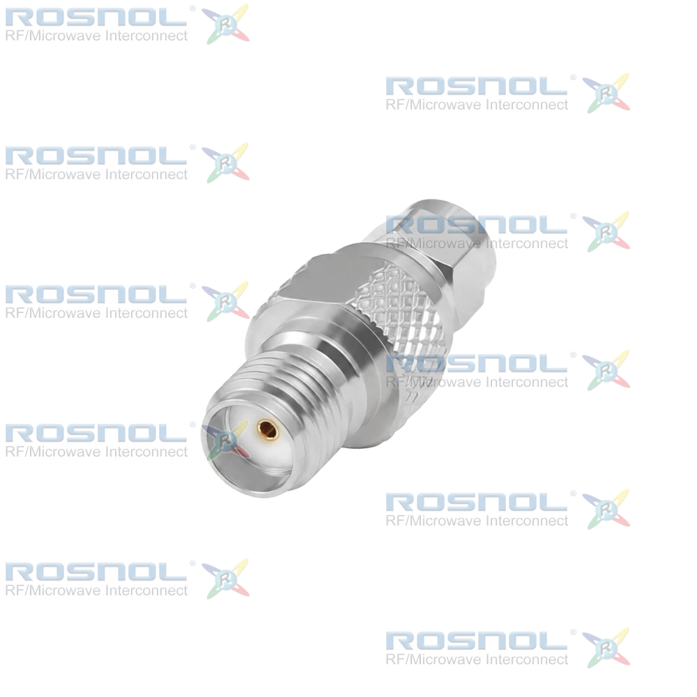 SMC Plug (Male) to SMA Jack (Female) Adapter, DC-10GHz VSWR1.35
