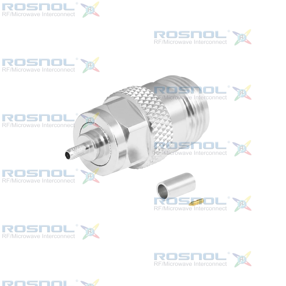 N Jack (Female) Straight Cable Connector for RG-174, RG-188A, RG-316, BELDEN 7805, DC-6GHz VSWR 1.22