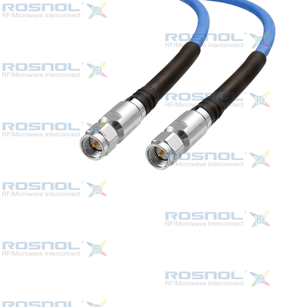 SMA Plug (Male) to  SMA Plug (Male) Cable Assembly for ROSNOL MP533A, DC-6GHz VSWR1.25