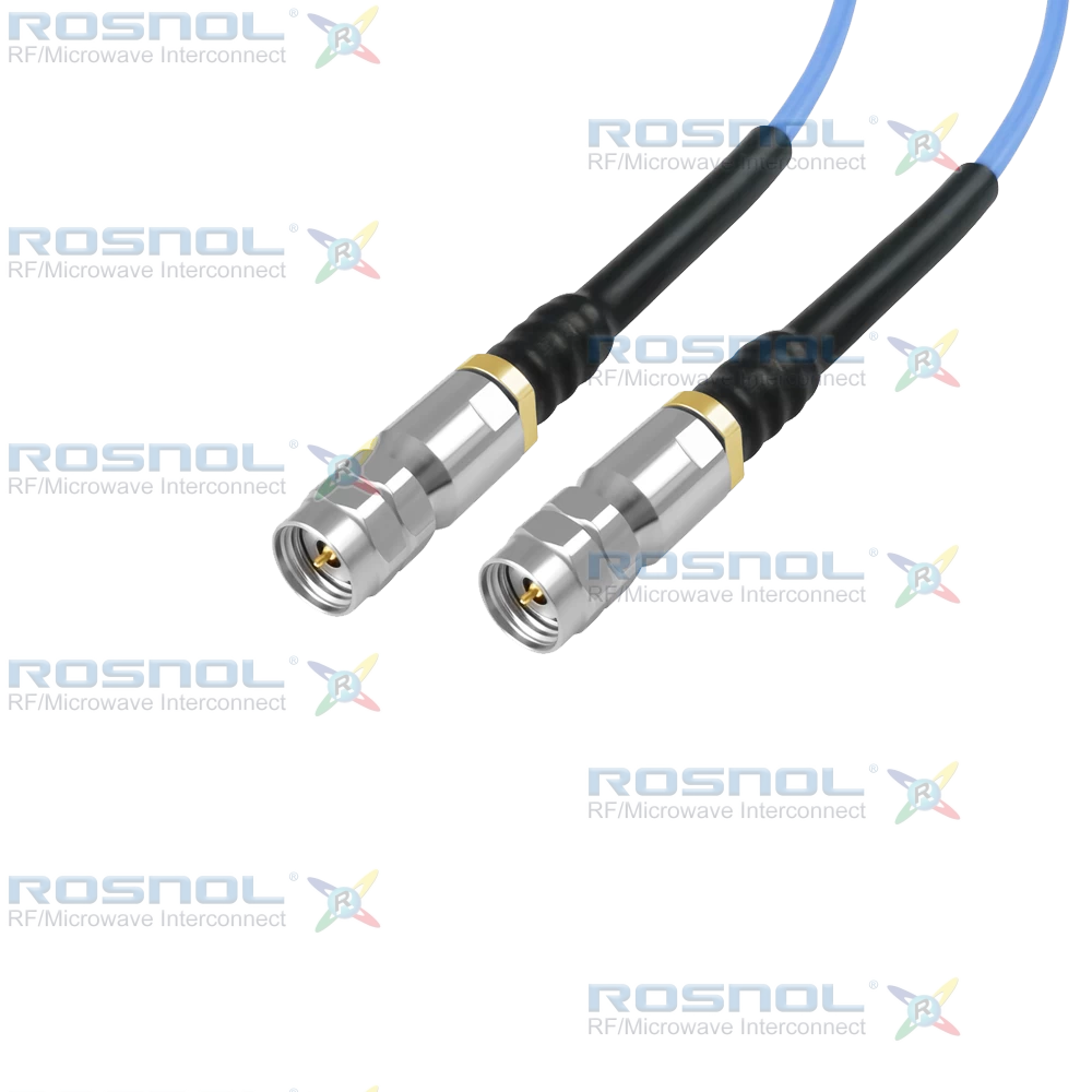 2.4mm Plug (Male) to 2.4mm Plug (Male) Cable Assembly for ROSNOL MP320A, DC-50GHz VSWR1.25