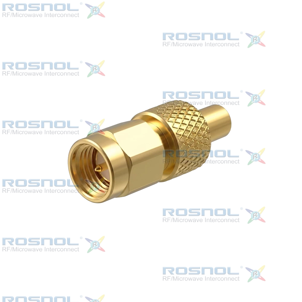SMA Plug (Male) to MCX Jack (Female) Adapter, DC-6GHz VSWR1.20
