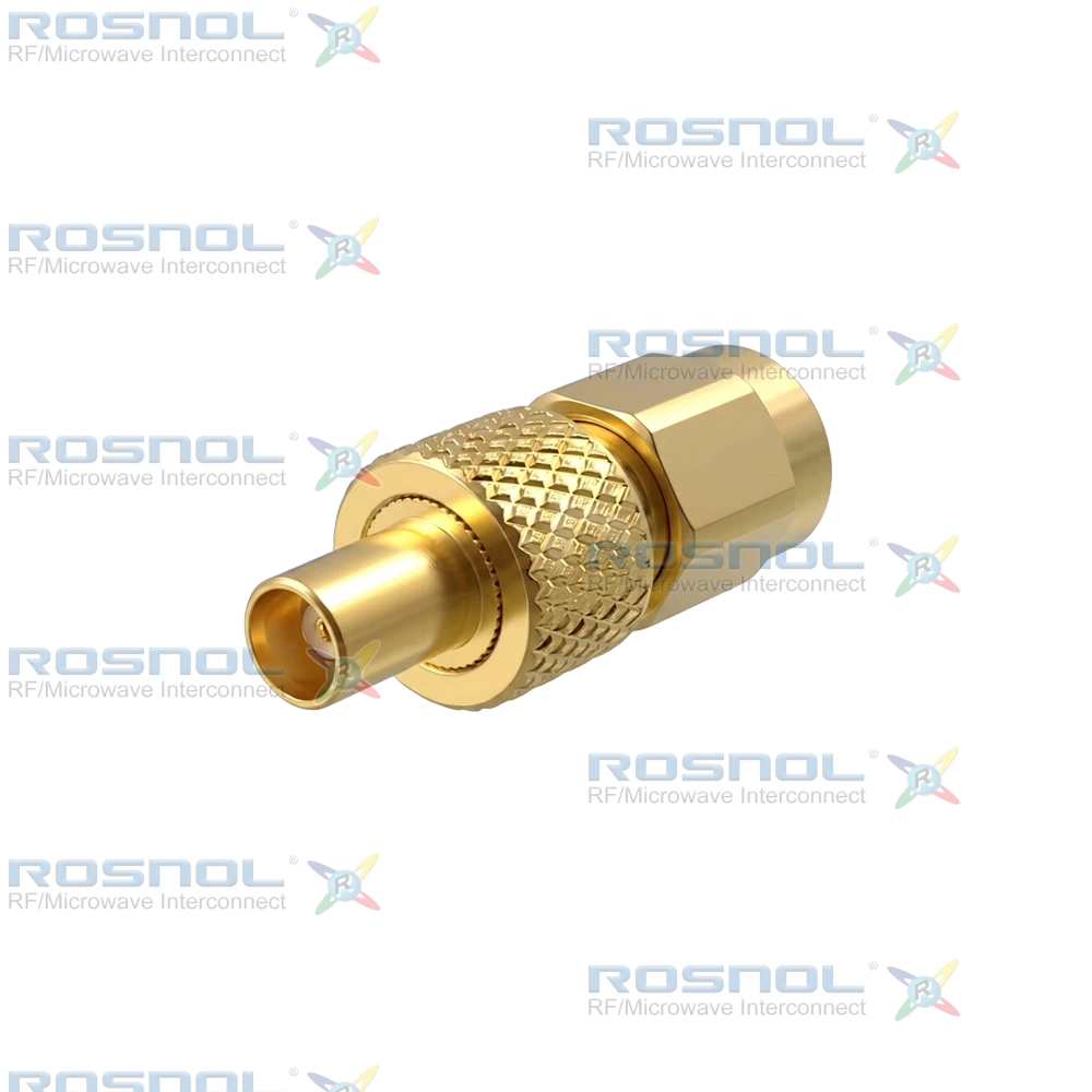 SMA Plug (Male) to MCX Jack (Female) Adapter, DC-6GHz VSWR1.20
