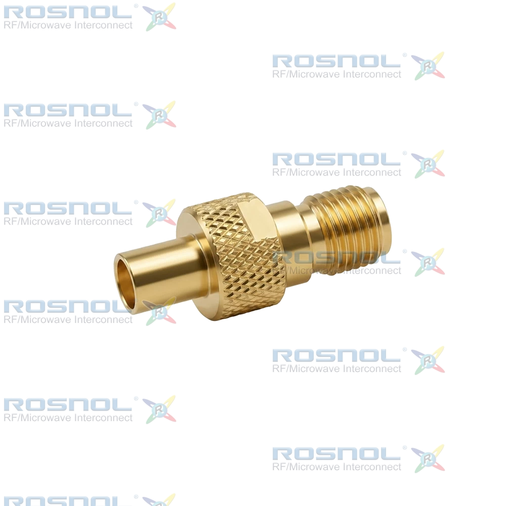 SMA Jack (Female) to MCX Jack (Female) Adapter, DC-6.0GHz VSWR 1.20