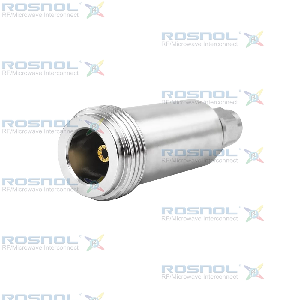 SMA Plug (Male) to Precision N Jack (Female) Adapter, DC-18GHz VSWR 1.15