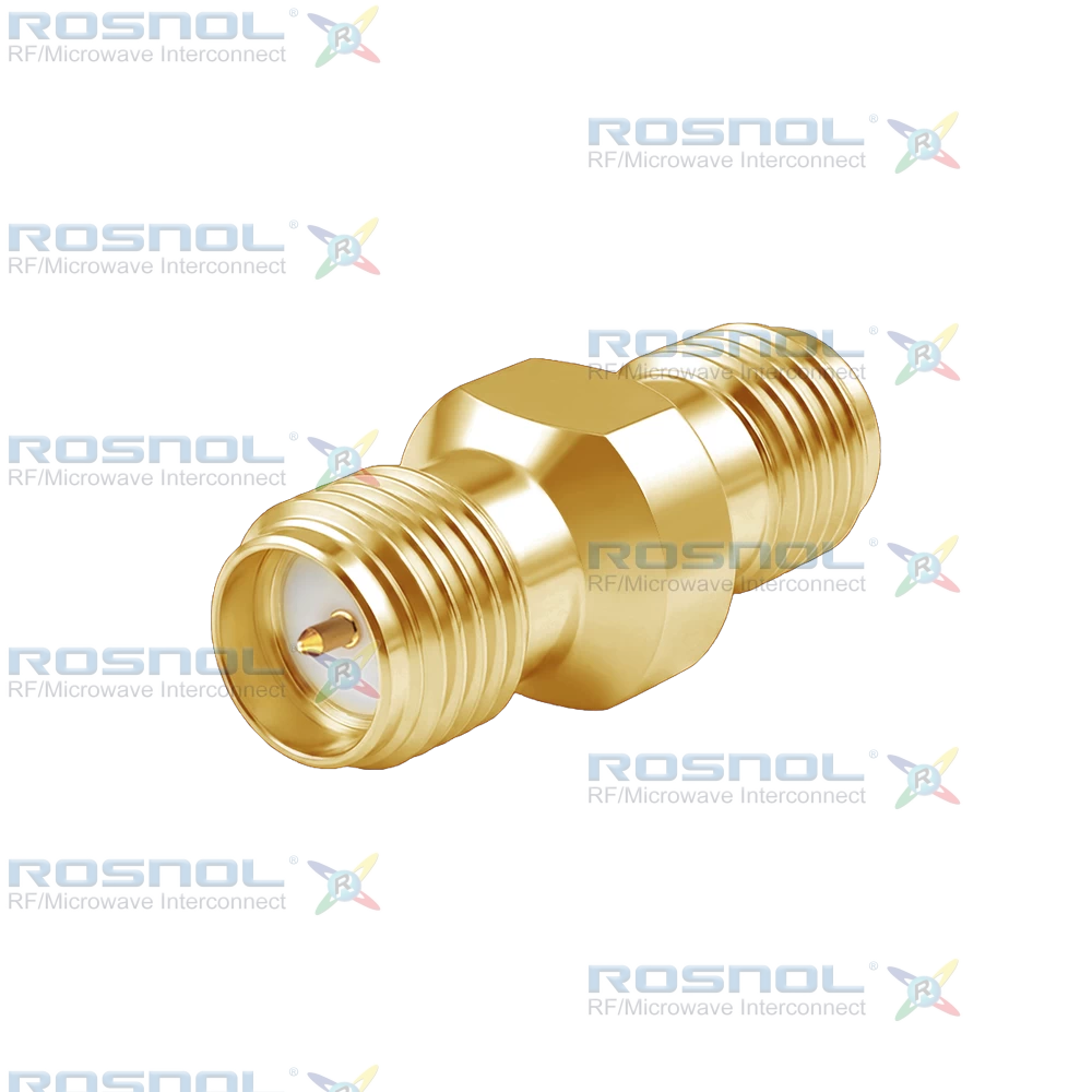SMA R/P Jack (Female) to SMA R/P Jack (Female) Adapter, DC-18GHz VSWR 1.2