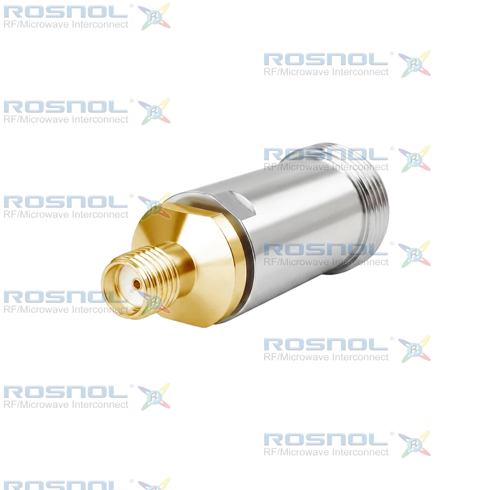 SMA Jack (Female) to Precision N Jack (Female) Adapter, DC-18GHz VSWR1.15