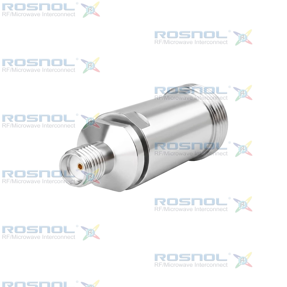 SMA Jack (Female) to Precision N Jack (Female) Adapter, DC-18GHz VSWR1.15
