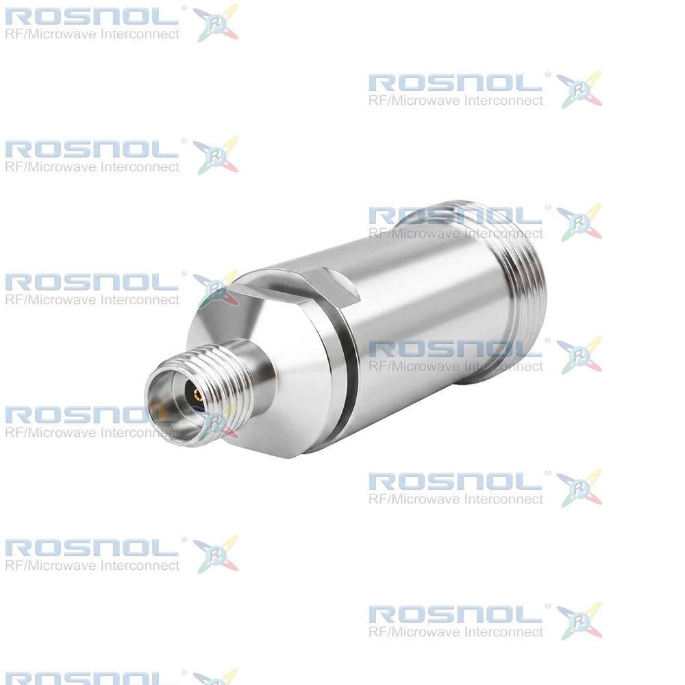 2.4mm Jack (Female) to Precision N Jack (Female) Adapter, DC-18GHz VSWR 1.15