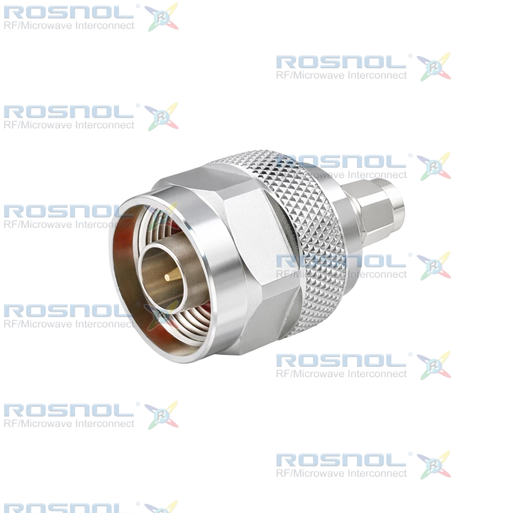 SMA R/P Plug (Male) to N Plug (Male) Adapter, DC-12GHz VSWR1.15
