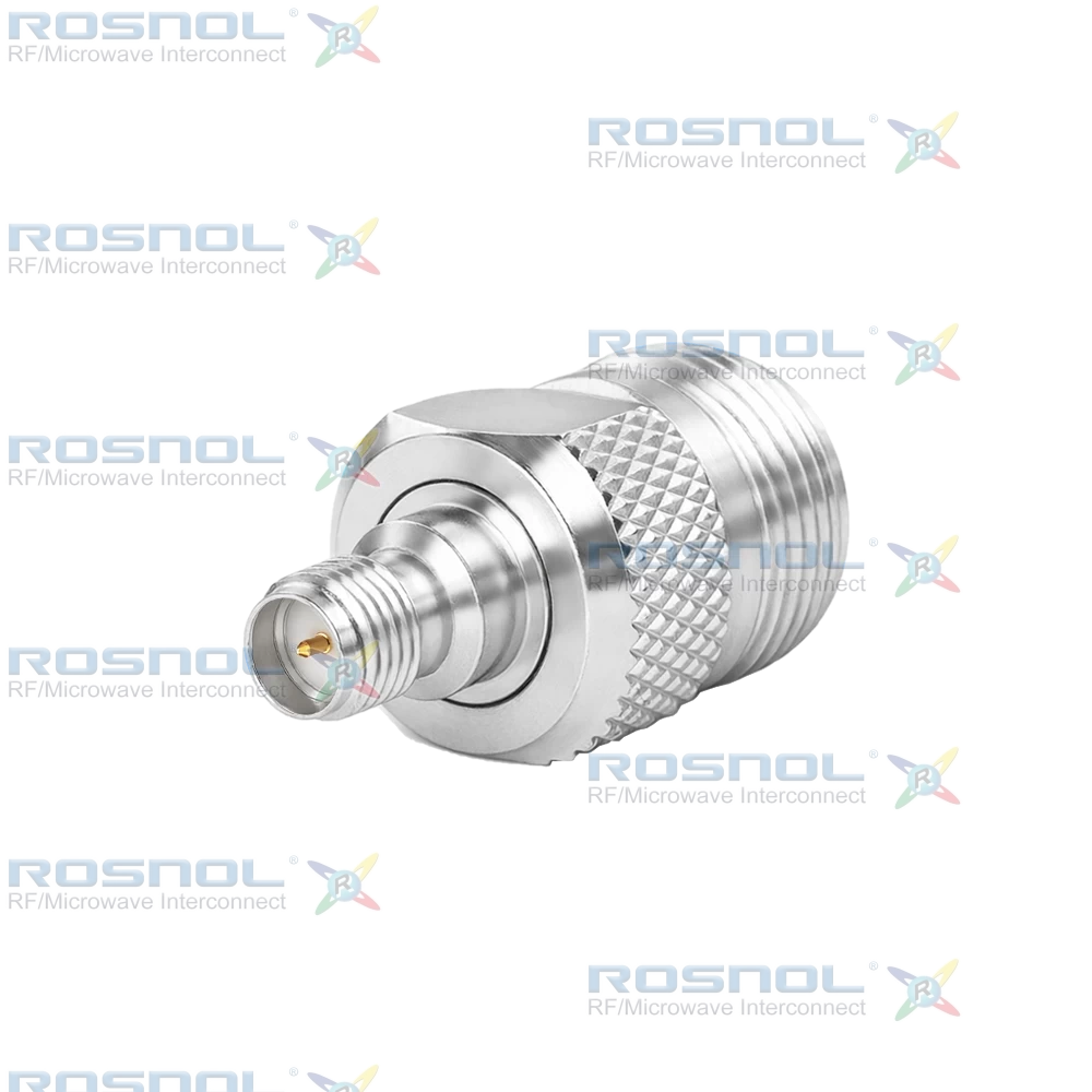 SMA R/P Jack (Female) to N Jack (Female) Adapter, DC-12GHz VSWR 1.15