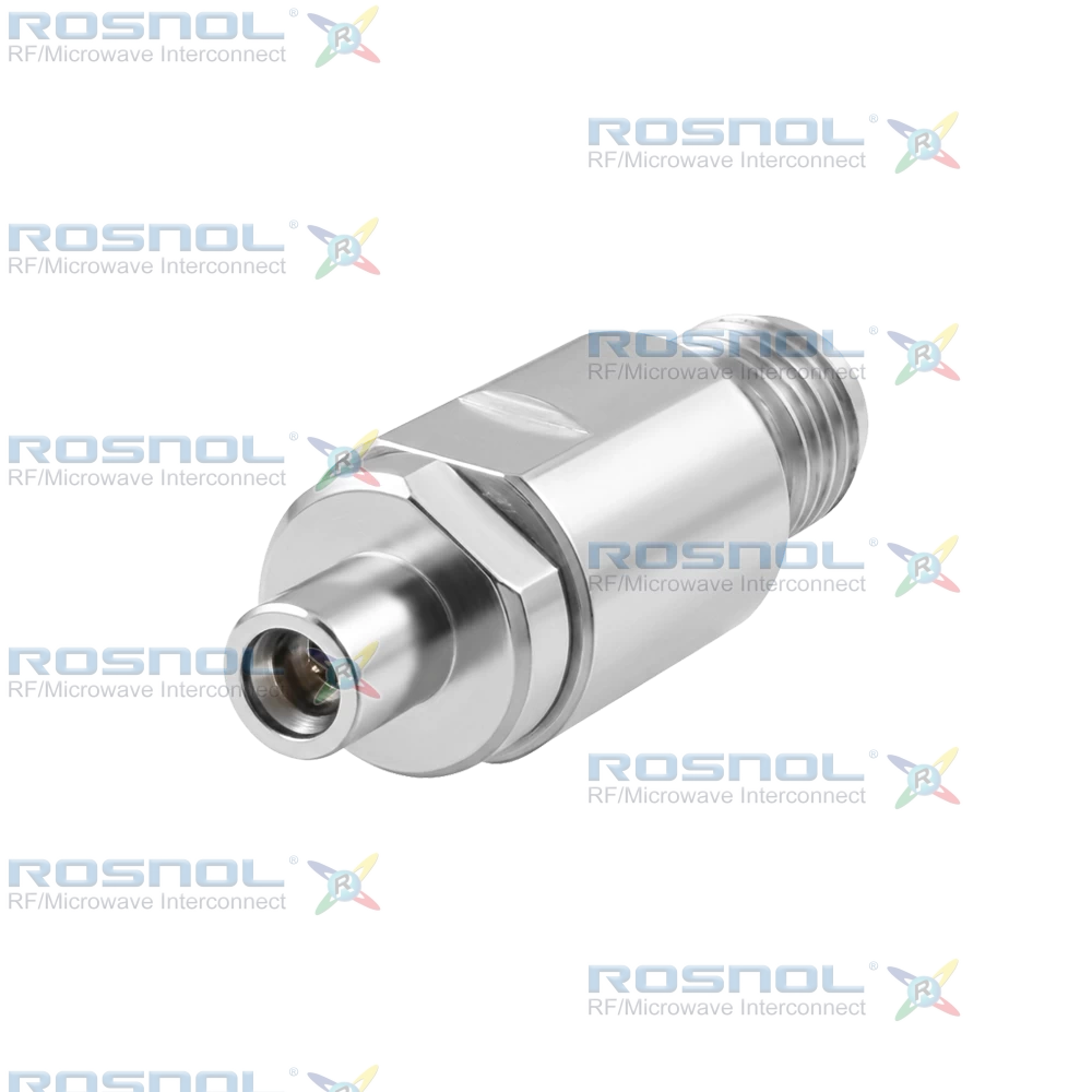 SMPM Full Detent Plug (Male) to 2.92mm Jack (Female) Adapter, DC-40GHz VSWR 1.30