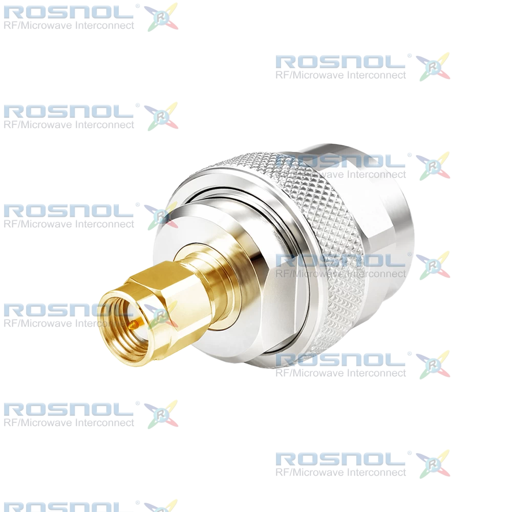 SMA Plug (Male) to N Plug (Male) Adapter, DC-12GHz VSWR 1.15