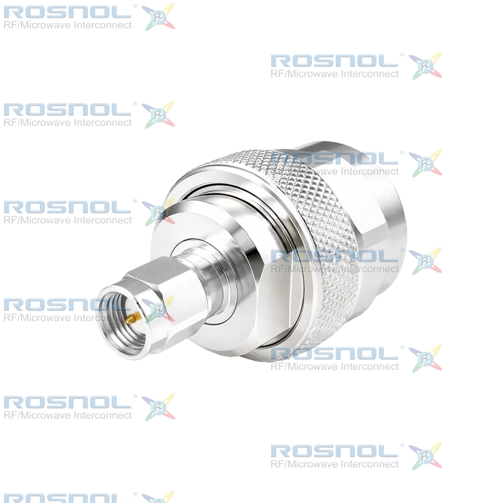 SMA Plug (Male) to N Plug (Male) Adapter, DC-12GHz VSWR 1.15