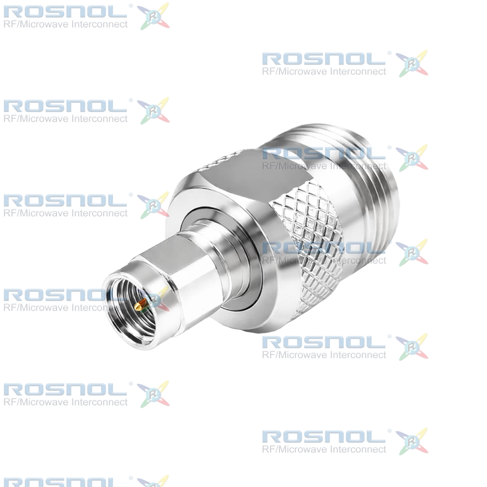 SMA Plug (Male) to N Jack (Female) Adapter, DC-12GHz VSWR 1.15
