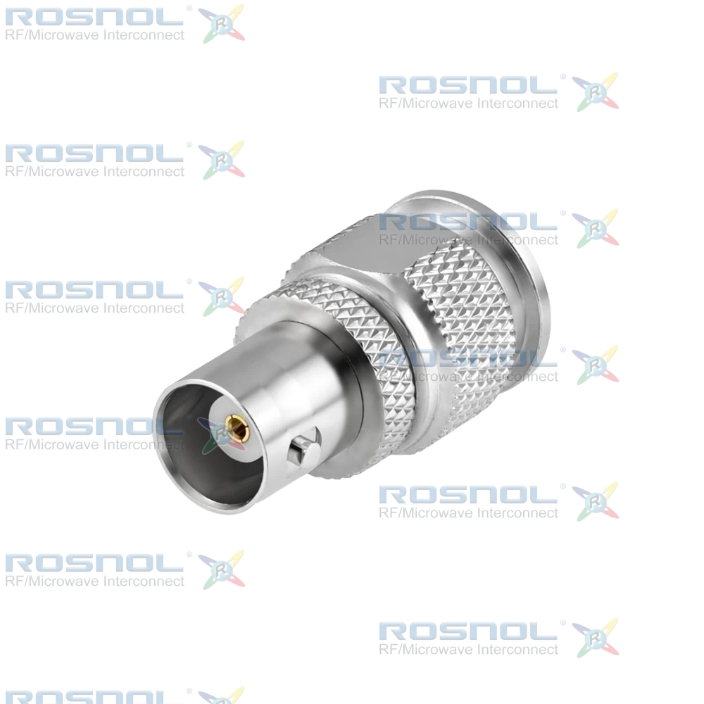 TNC Plug (Male) to BNC Jack (Female) Adapter, DC-4GHz VSWR 1.20